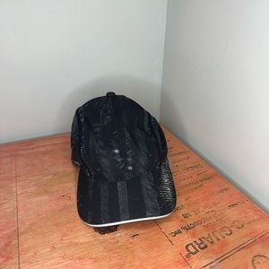 Brooks Running Hat Adjustable Black Cap